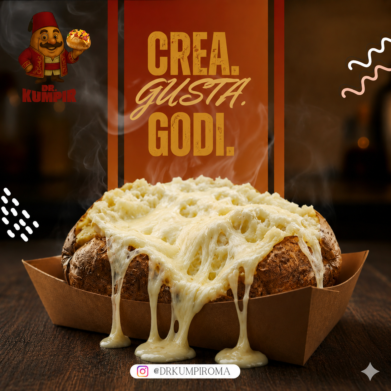 Crea. Gusta. Godi.