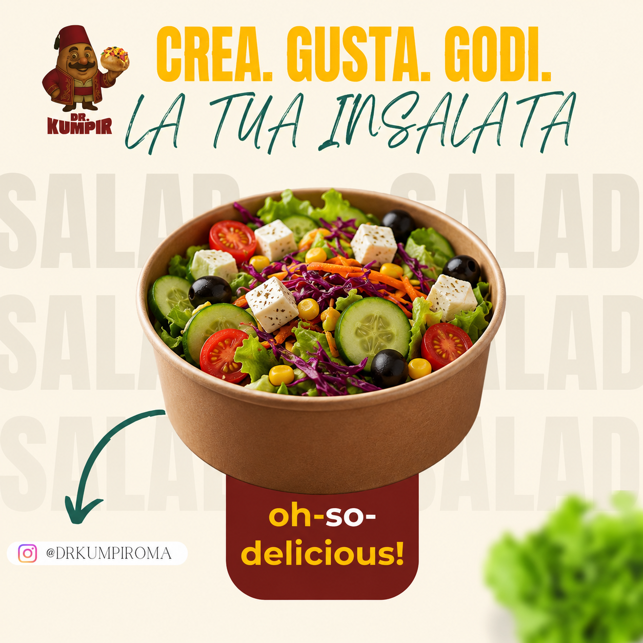 Crea. Gusta. Godi.